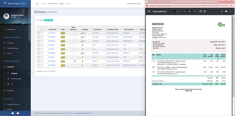 Smart Biz is a Platform for Tailor-made software